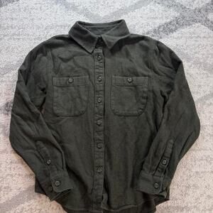 Women’s dark green Patagonia Green Flannel Shirt Size XS